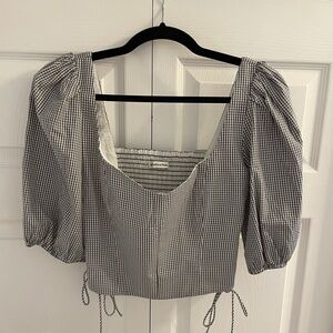 Abercrombie & Fitch Crop Top with Side-Ties
